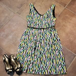 Calvin Klein size 4 dress with belt SHIPS SAME DAY